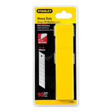 Laminas De Estilete 25 Mm Cartela 10 Pcs 11 325t Stanley