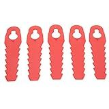 Lâminas Plásticas Do Cortador De Grama De 25 Pces Substituição Do Corte Da Grama Para Acessórios Do Aparador Do Dente De Serra L85