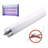 Lâmpada 15w Bl Mata Mosca Insetos Black Light Kit C 6 Und