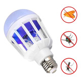Lâmpada 15w Repelente Mata Mosquitos Luz Led Econômica 110v