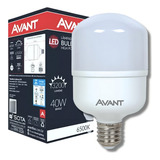 Lâmpada 40w Led Bulbo E27 6500k Branco Frio Bivolt Avant Cor Da Luz Branco frio 110v 220v