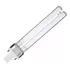 Lampada 5w Uv-c Filtro Ultra Violeta Pl Germicida Uv 2 Pinos