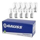 Lâmpada Automotiva 2 Pólos 12v P21 5w Gl1034 Caixa Com 10 Unidades