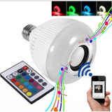 Lampada Bluetooth Luz Rgb