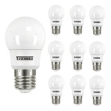 Lâmpada Bulbo Led Tkl 30 4 9w E27 Luz 4000k Kit C 10 Peças