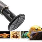 Lâmpada Cerâmica Aquecedora Infravermelho   E27   50w De Potencia   220volts   Para Terrários  Répteis  Anfíbios E Aves   Resistência À Água E Impactos   Marca Lorben