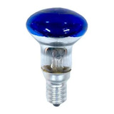 Lâmpada Cogumelo R39 E14 220v 25w Azul Luminárias De Lava