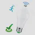 Lâmpada Com Sensor 12w De Presença Branco Frio Bivolt Cor Da Luz Branco frio