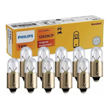 Lampada Comum 12v T4w 69 Philips 12929 Caixa Com 10 Unidades