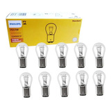 Lâmpada Comum 2 Polos 12v P21 5w Philips 12499 Caixa C 10