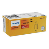 Lampada Comum Torpedo C10w 10 5 43mm 12v Philips 10 Unidade