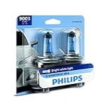 Lâmpada De Farol Branco Brilhante Philips 9003 CrystalVision Ultra Atualizada 2 Unidades Pacote Com 1