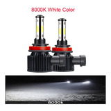 Lâmpada De Farol Led De 360 Graus H7 H11 De 2 Unidades De 16