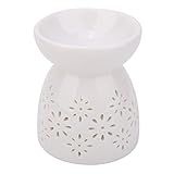 Lâmpada De Fragrância Noturna Essência Cerâmica Mini Queimador De óleo Incenso Aromático Fogão Aromático Para óleos Velas Decoração Romântica Para Casa 01 