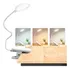 Lâmpada De Mesa Com Clipes, 32 Leds, Lâmpada De Cama Recarregável, Lâmpada De Cabeceira Flexível, 3 Modos De Iluminação E Brilho Ajustável, Lâmpada De Leitura Infantil, Ideal Para Estudo E Leitura