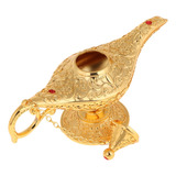Lâmpada De Óleo Vintage Arábia Luz Aladdin Gênio