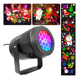 Lâmpada Do Projeção De Natal Luzes Decoração Com 32 Padrões
