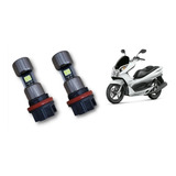 Lâmpada Farol Hs5 Led Honda Pcx 150 Alto E Baixo Par