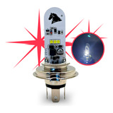 Lampada Farol Led H4 Moto Super Branca Alto E Baixo 8000k