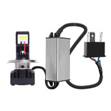 Lampada Farol Led Spencer Moto 6000k H4 H6 Tipo Xenon