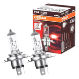 Lâmpada Farol Osram H4 Super 30 Luz 60 55w 12v Original Nf