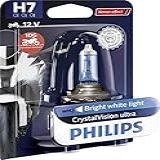 Lampada Farol Philips H7 12V 55W Cristalvision Ultra Px26D