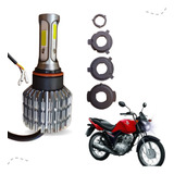 Lampada Farol Super Led H4 3d Moto Bi xenon 8000k Ultra Fort