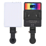 Lâmpada Fotográfica Rgb De 5w Com Luz Led Bicolor Pocket Vlo Cor Da Estrutura Preto