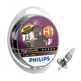 Lâmpada H 1 Night Guide 12v 55w 3 Color Philips 12258 Ngdl
