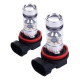 Lâmpada H11 20led 100w Alto Poder Projetor Nevoeiro 1 Par Y