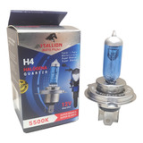 Lâmpada H4 Super Branca P Moto Farol 35w Halogena Universal