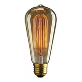 Lâmpada Incandescente Elgin St64 Campanário Cor Branco quente 40w 127v 2000k 100lm Com 3 Unidades