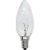 Lâmpada Incandescente Taschibra 25w Vela Lisa Clara 127v E 14