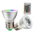 Lâmpada Led 16 Cores Rgb + Controle 24 Funções! 3w E27 Spot!
