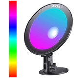 Lâmpada Led Ambiente Rgb Webcasting Cl10 Godox Cor Da Estrutura Preta