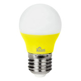 Lâmpada Led Bolinha 3w Amarela Bivolt