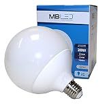 Lâmpada Led Bulbo Balloon Leitosa Globo G120 20w E27 Bivolt