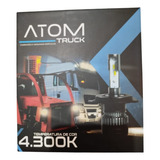 Lampada Led Caminhao Scania Nano H7 Truck 24v 3700l 4300k