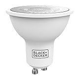 Lampada LED Dicroica Black Decker Branca 6W Bivolt Base GU10