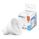 Lâmpada Led Dicroica Mr16 7w Gu10 6000k Branco Frio 110v 127v