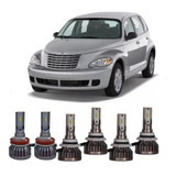Lâmpada Led Farol 9400lm Chrysler Pt Cruise Alto Baixo Milha