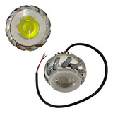 Lâmpada Led Farol Angel Eyes Projetor Azul E Vermelha