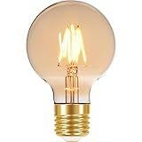 Lâmpada LED Filamento Vintage Globo E27 4W Ambar Taschibra G80 11080382