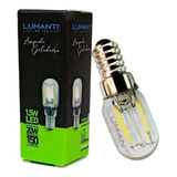 Lâmpada Led Geladeira Fogão 1 5w 220v E14 Branco Frio