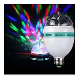Lampada Led Giratoria Colorida Rgb Balada Decoração Festa