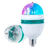 Lâmpada Led Globo Colorida Rotativa Giratória Festa 110v 220