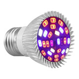 Lâmpada Led Grow 28w Cultivo Indoor