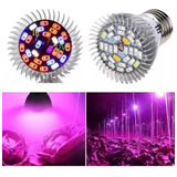 Lâmpada Led Grow 28w Cultivo Indoor Estufa E27