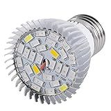 Lâmpada Led Grow 28w Cultivo Indoor Full Spectrum 110 220V