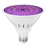 Lampada Led Grow 5w E27 Cultivo Hidroponia Estufa 80 Leds